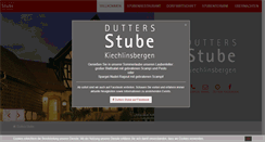 Desktop Screenshot of dutters-stube.de